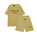 FW24 STATE T-Shirt / Shorts / Set - Yellow