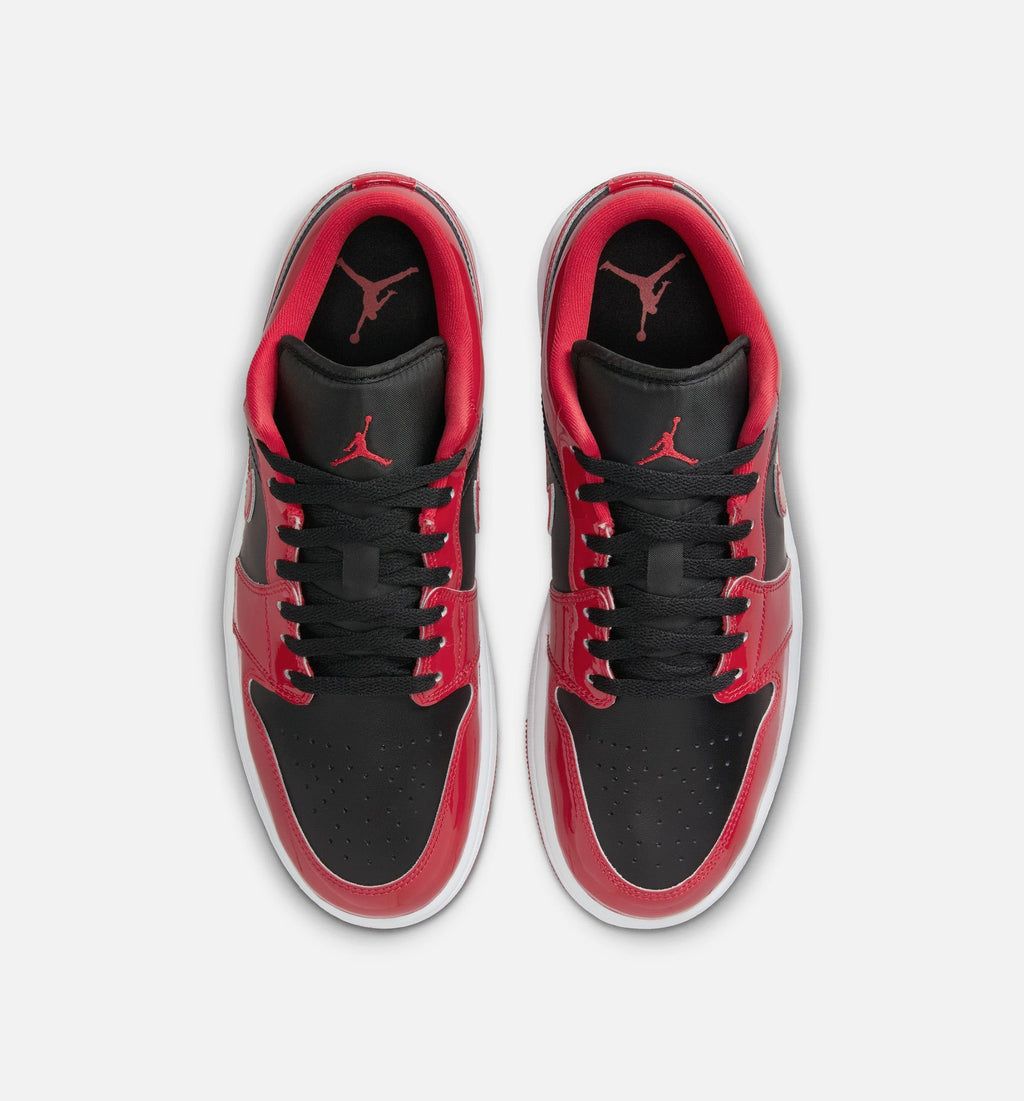 Air Jordan 1 Low SE Men's Lifestyle Shoes - Black Varsity Red White