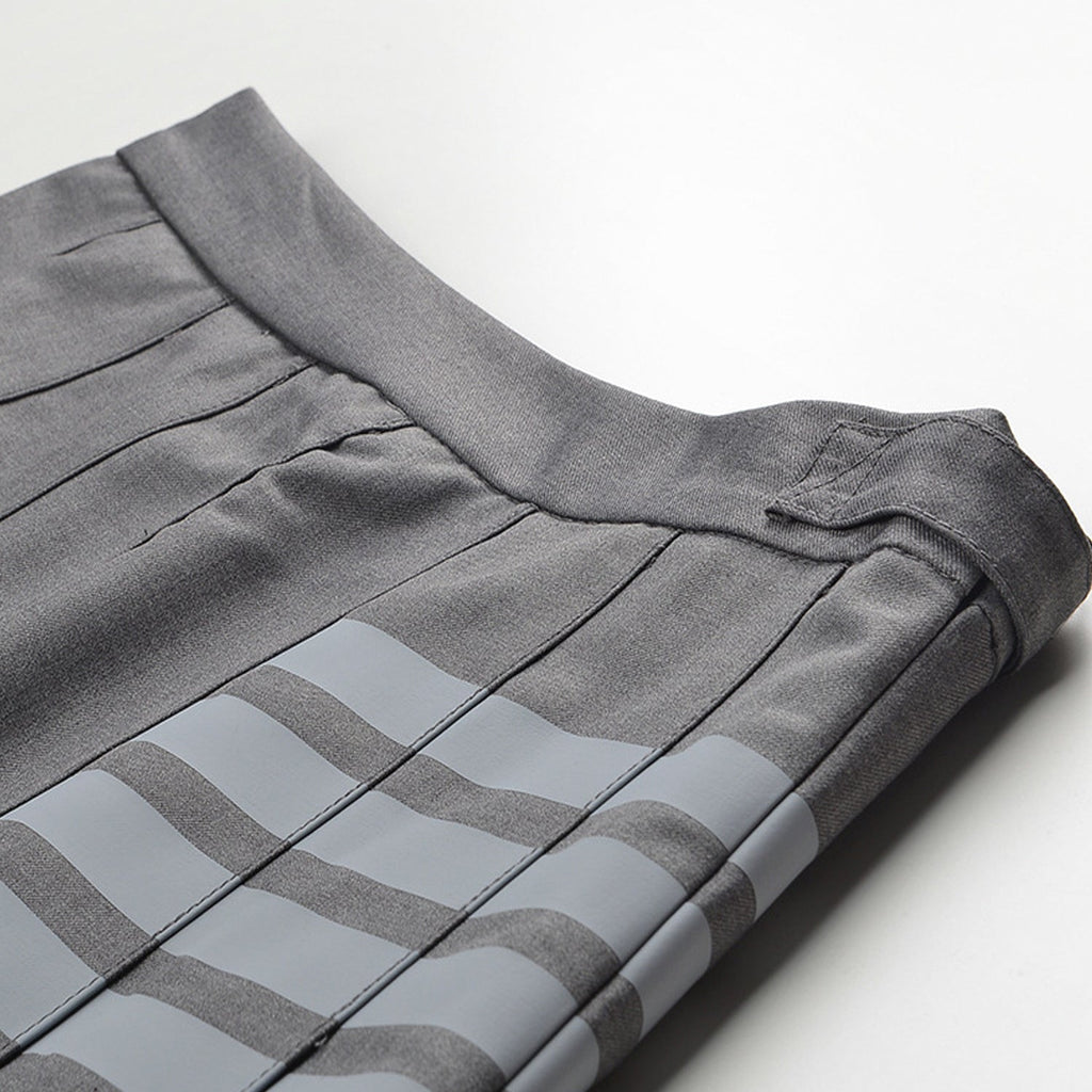 Women's 4-Bar Long Pleated Skirt | Thom Browne