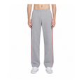 Thom Browne Style Unisex side Side-Stripe loose straight trousers
