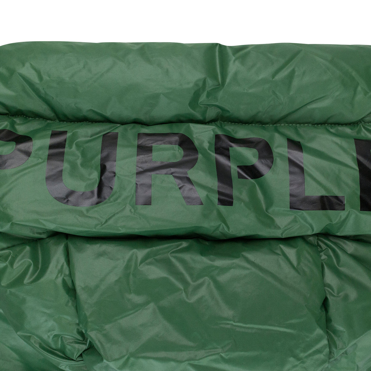 Green Nylon Puffer Jacket