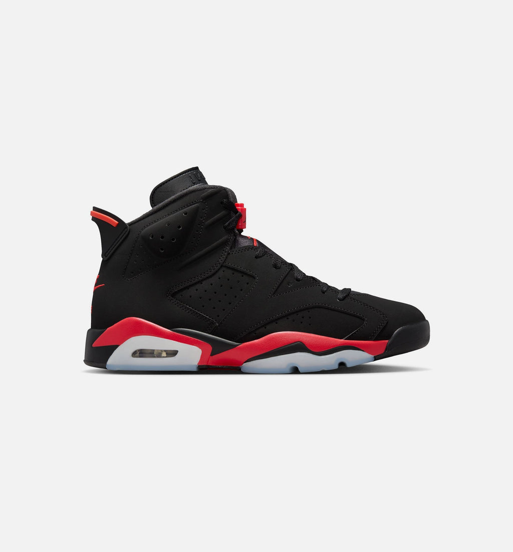 Air Jordan 6 Retro Infrared Salesman Men's Lifestyle Shoe – Black/Light Crimson