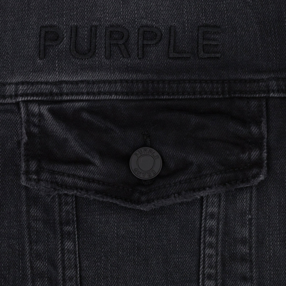 Black Purple x Blue Sky Trucker Jacket