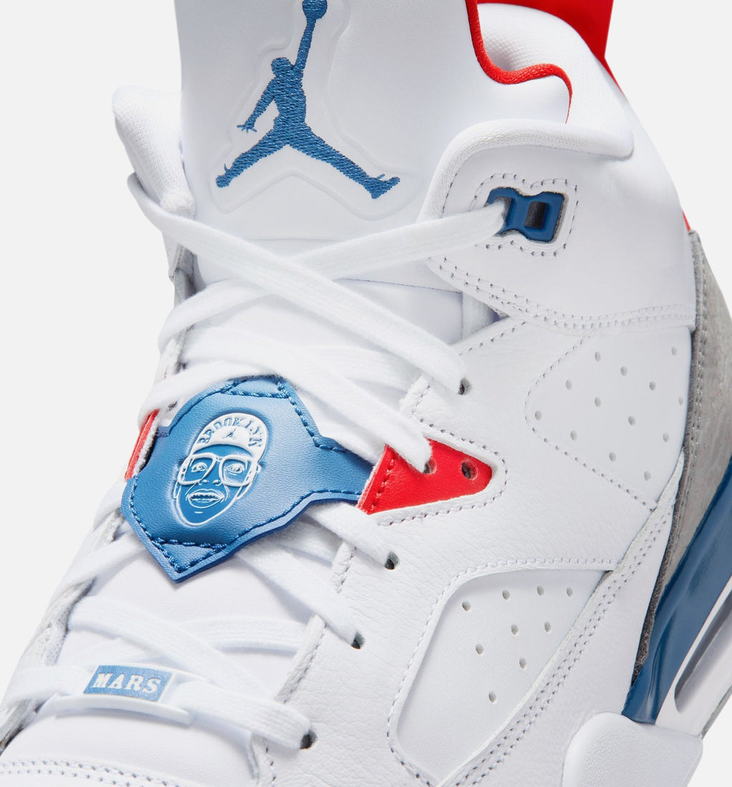 Son of Mars Low Men's Lifestyle Shoes - White / Varsity Red / Light Smoke Grey / True Blue
