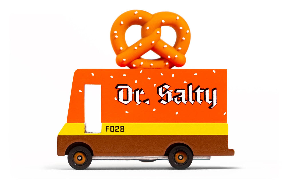 Candyvan - Pretzel Van - Wooden Diecast Toy Car Candylab