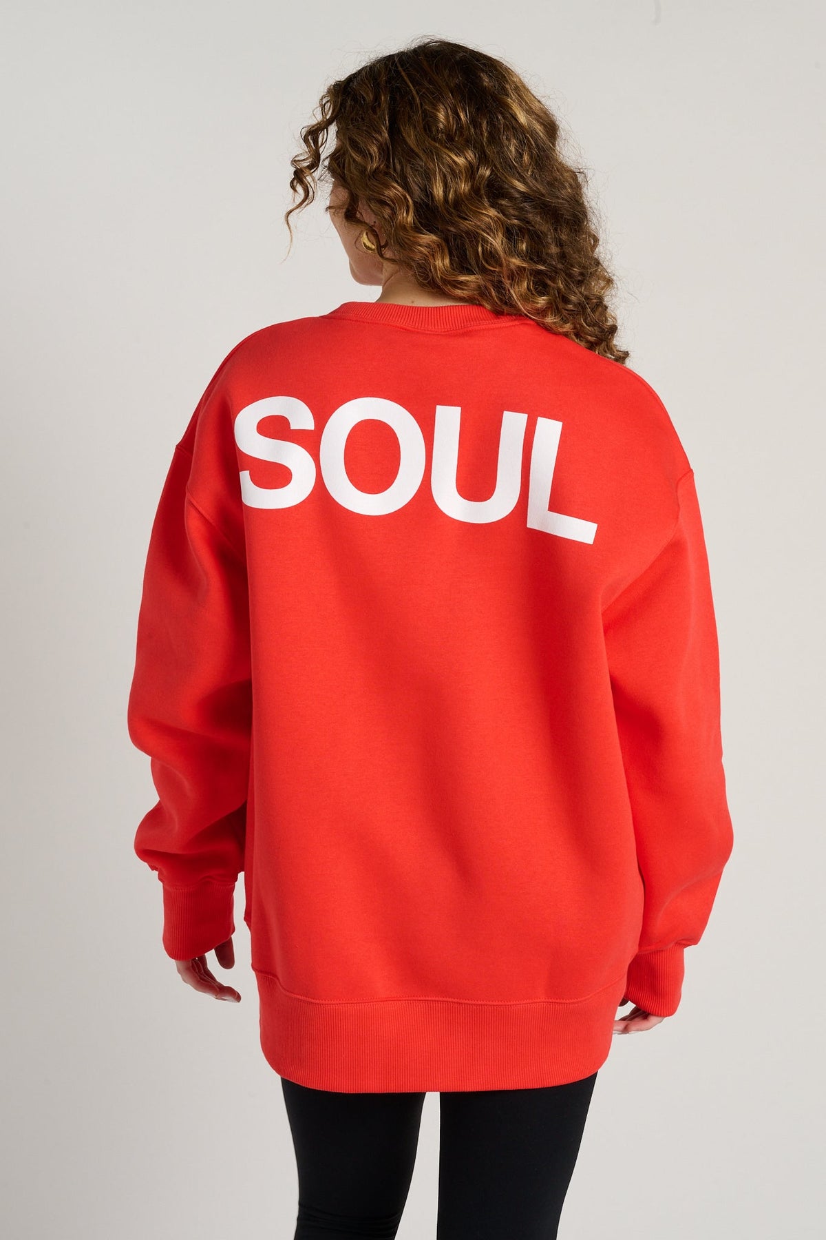 Oversized Crew-Neck Sweatshirt
