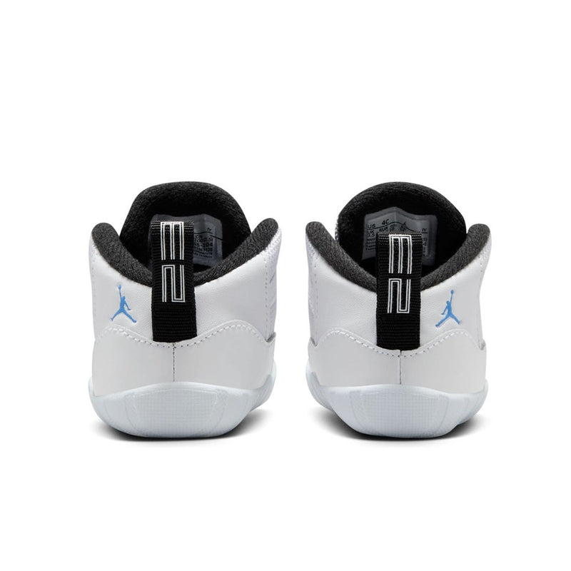 Jordan 11 Crib Bootie "Legend Blue" White/Legend Blue-Black (CI6165 104)