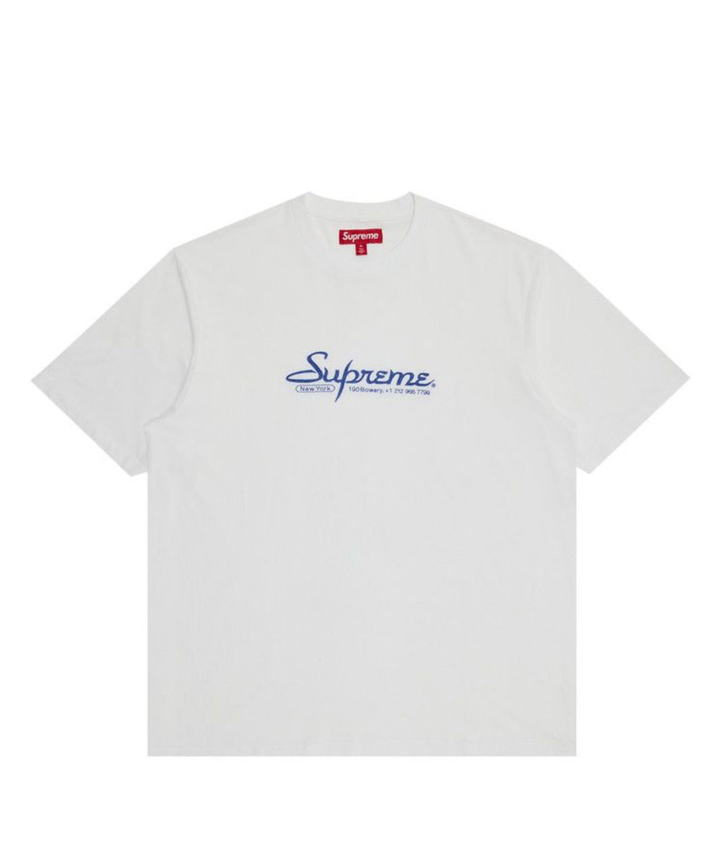 Supreme Contact Short-Sleeve Top White