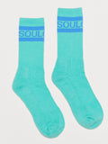 GREEN CALF SOCK