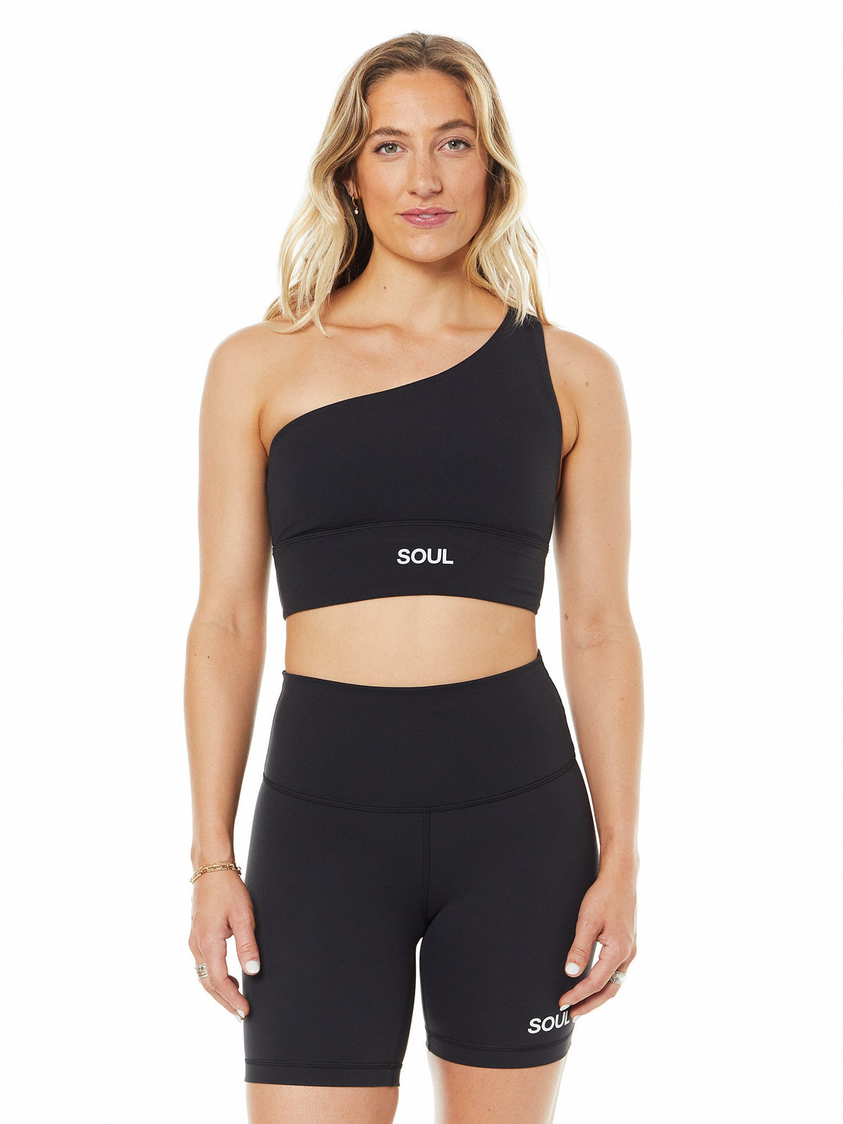 Align Asymmetrical Bra Black