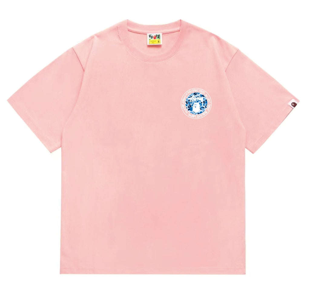 BAPE White-Ring Camo Back Graphic T-Shirt
