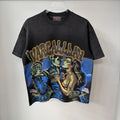 VARE ALL DAY Skeleton Racing Graphic T-Shirt