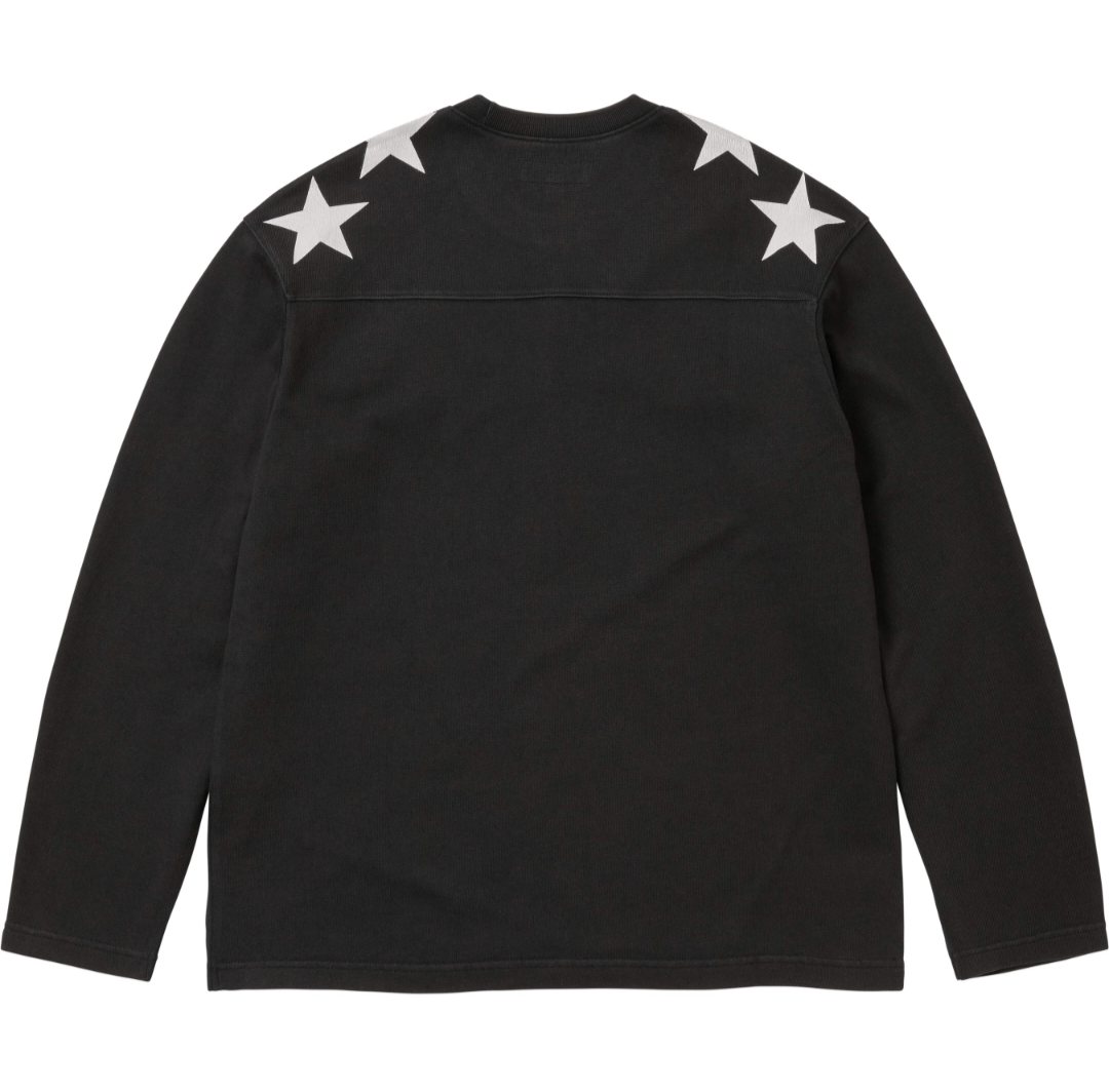 Supreme Star Number Graphic Long-Sleeve T-Shirt