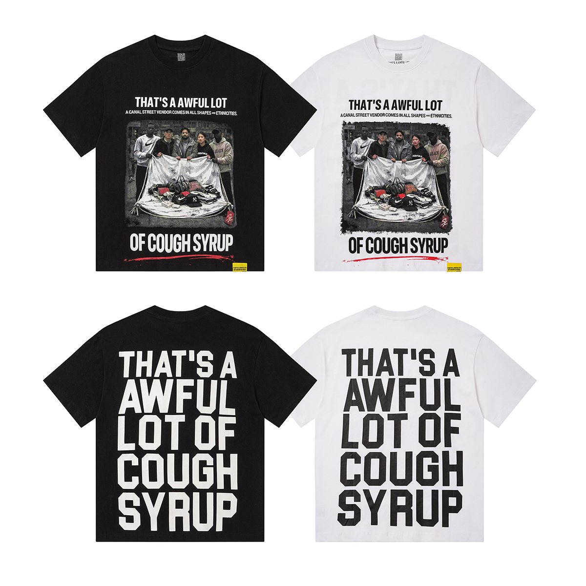 THAT'S A AWFUL LOT OF COUGH SYRUP Photo Graphic Short-Sleeve T-Shirt