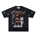 BKYS Revival Rhinestone Star Portrait Graphic T-Shirt