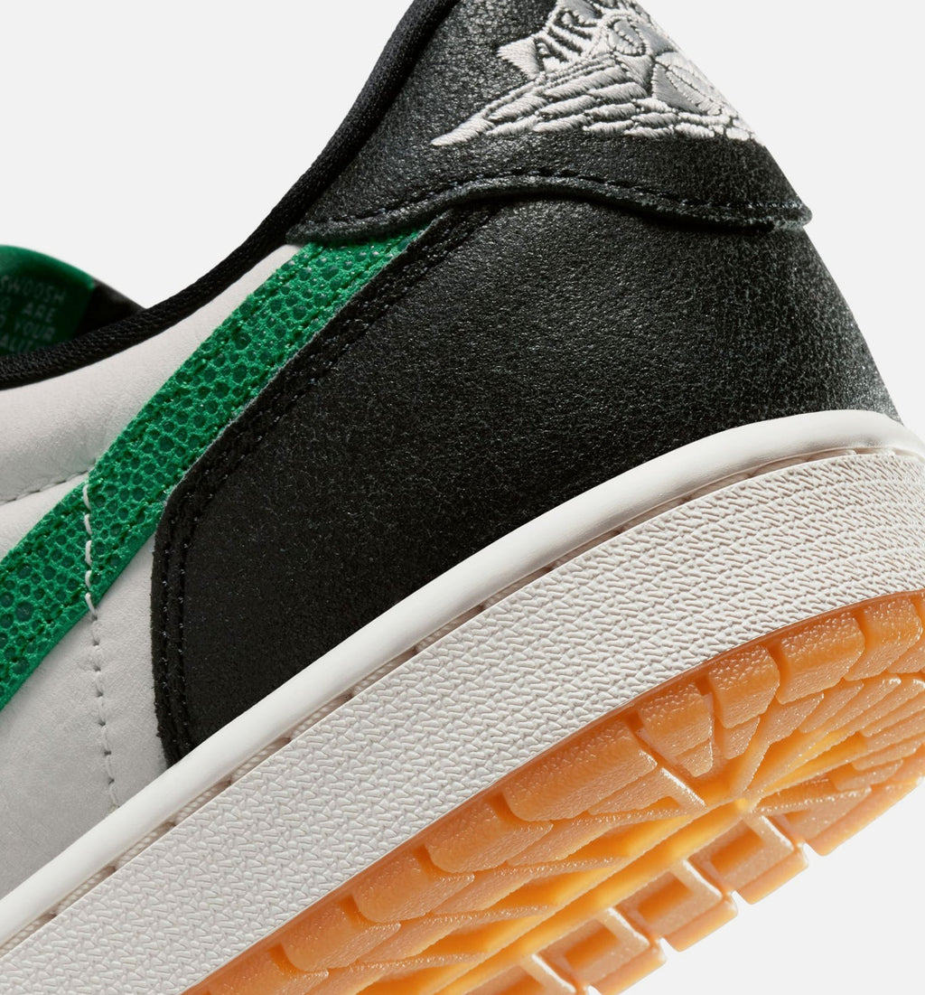 Air Jordan 1 Retro Low OG Mens Lifestyle Shoe - Phantom/Pine Green/Black