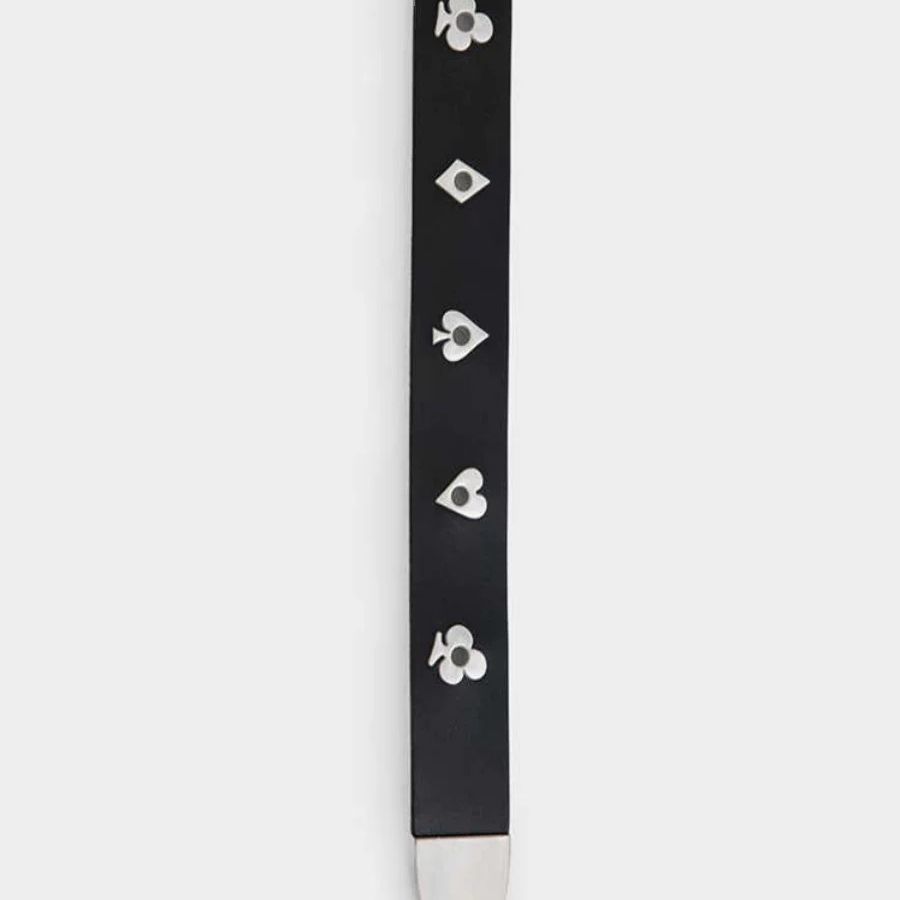 Amicus Animae Card Deck-Detailing Leather Belt Western Poker Unisex