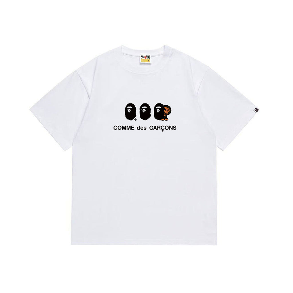 BAPE Ape Head Graphic Streetwear T-Shirt