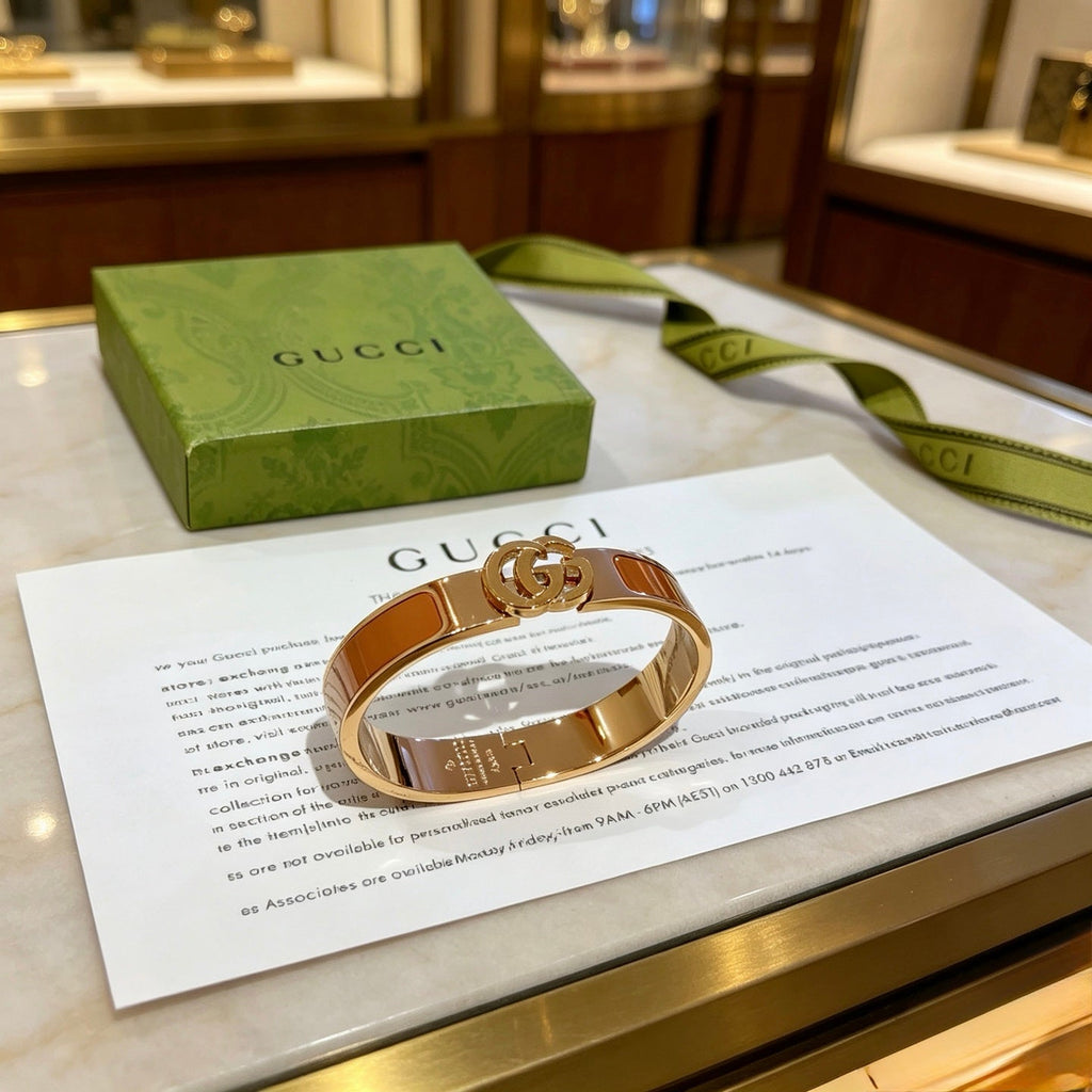 Gucci Double G Chain Bracelet