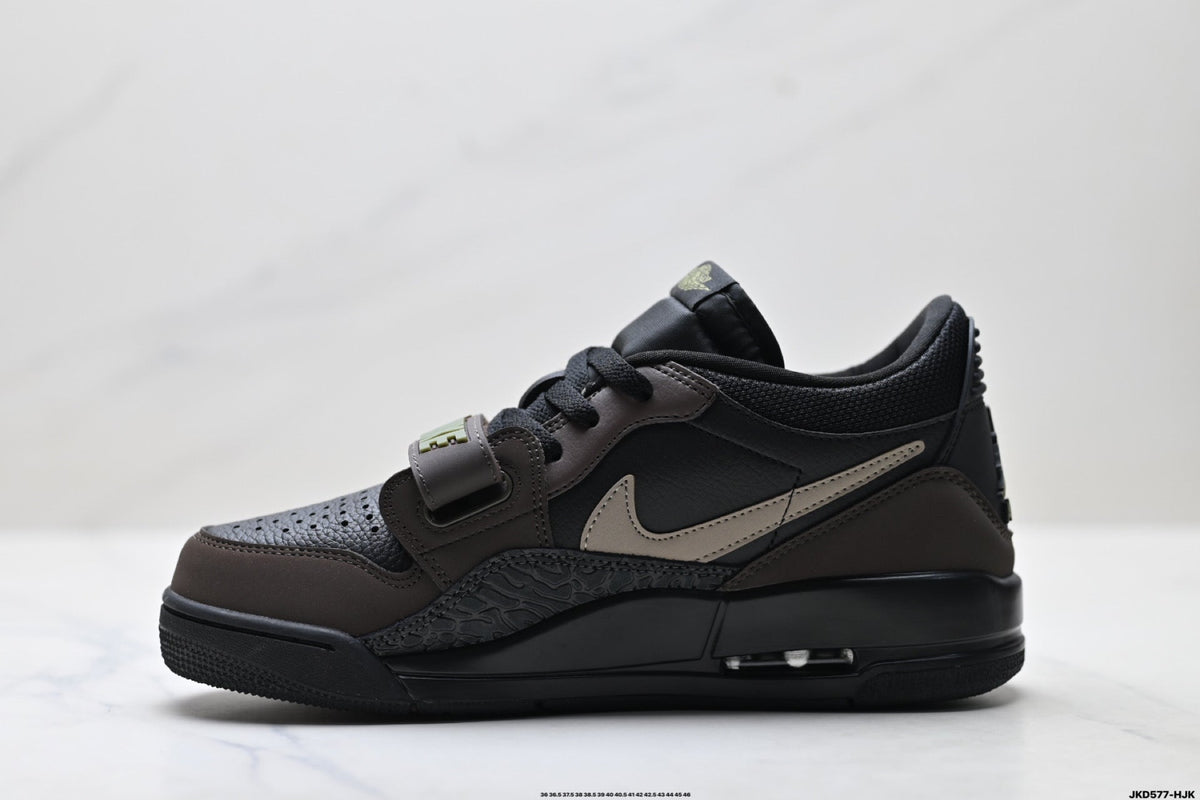 Jordan Legacy 312 Low Triple Black Sneakers