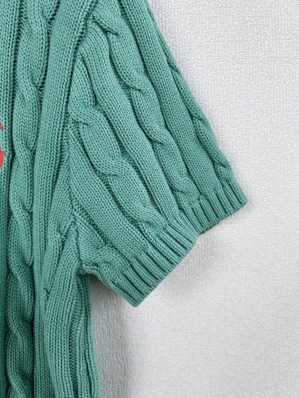 Ralph Lauren Women's Cable-Knit Short-Sleeve Top