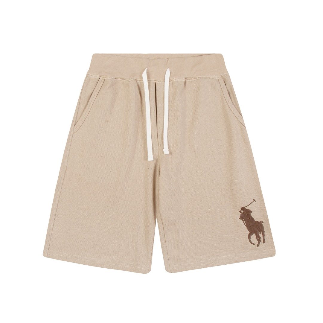 Ralph Lauren Big Pony Embroidered Drawstring Shorts