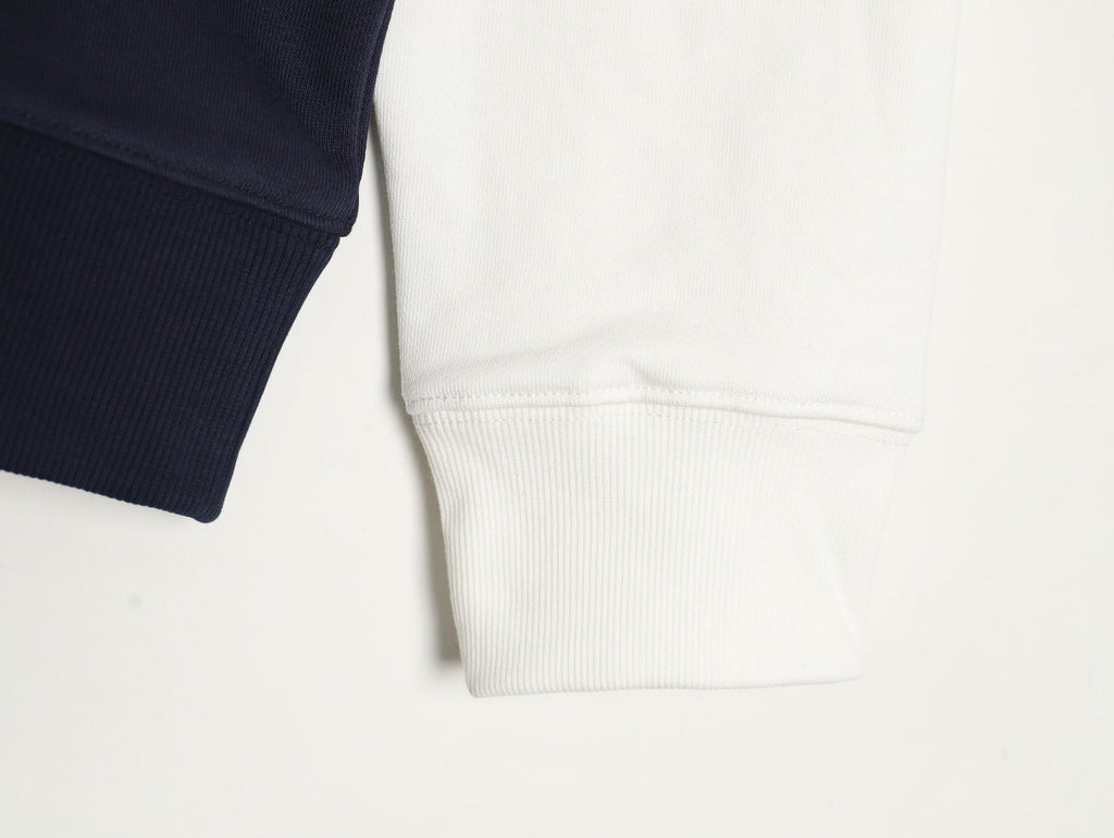 Gucci Lettering Layered-Look Crewneck Sweatshirt - Navy